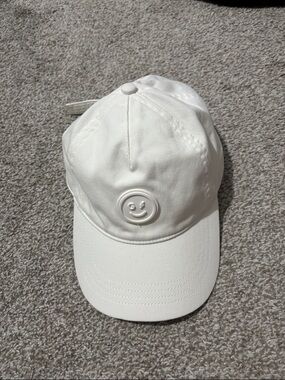 White Hollister Baseball Cap